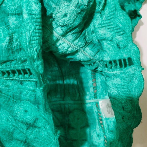 New Democracy oversized blouse green size XS (D) - Picture 4 of 6